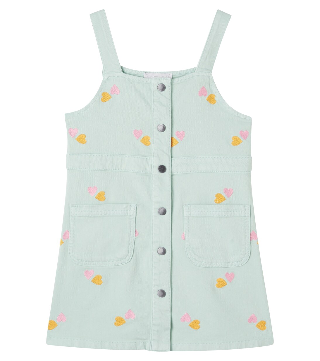Embroidered denim dress | Stella McCartney Kids