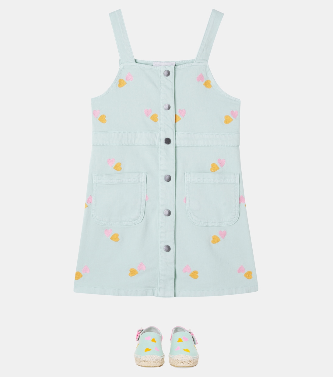 Besticktes Jeanskleid | Stella McCartney Kids