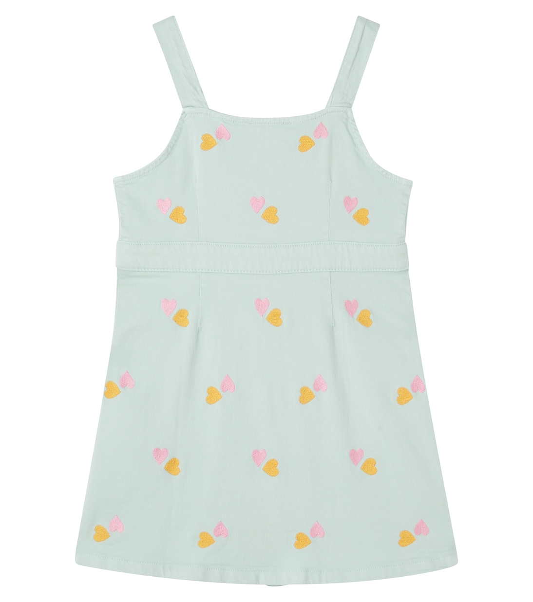 Embroidered denim dress | Stella McCartney Kids