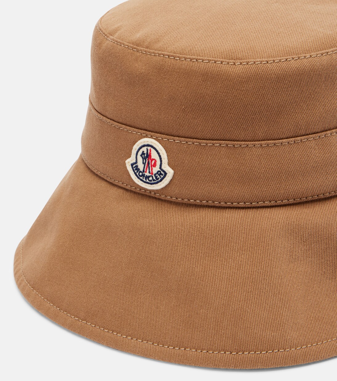 Chapeau bob en toile de coton à logo | Moncler