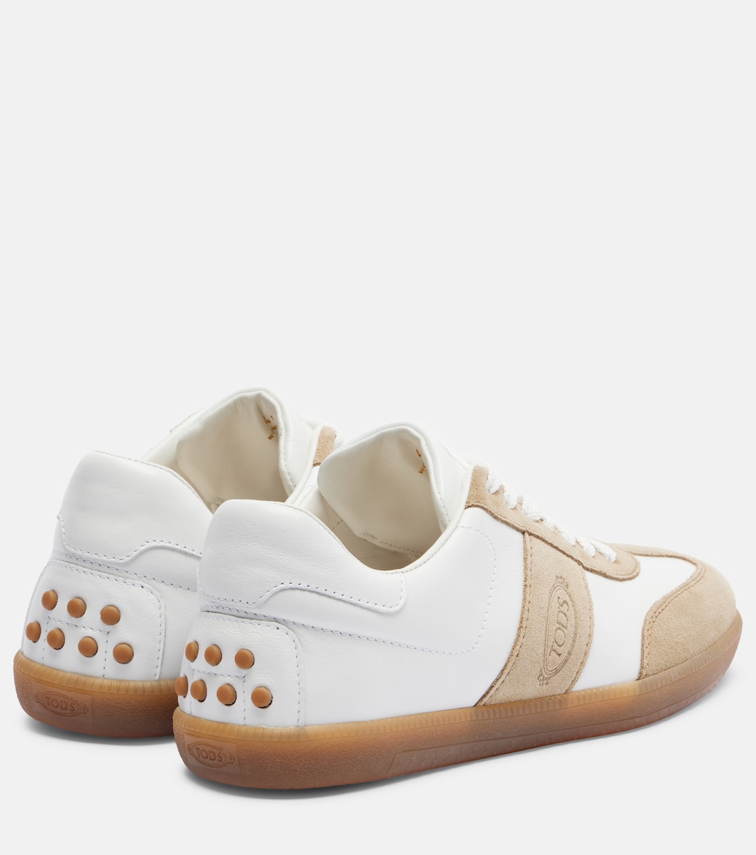 Sneakers aus Leder mit Veloursleder | Tod's