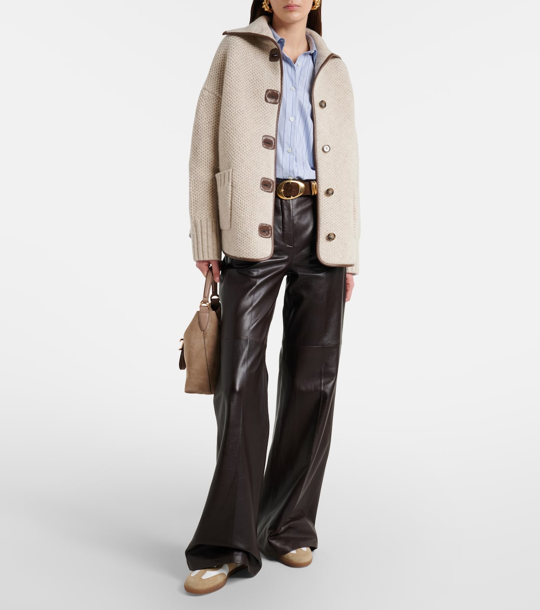 Sneakers aus Leder mit Veloursleder | Tod's