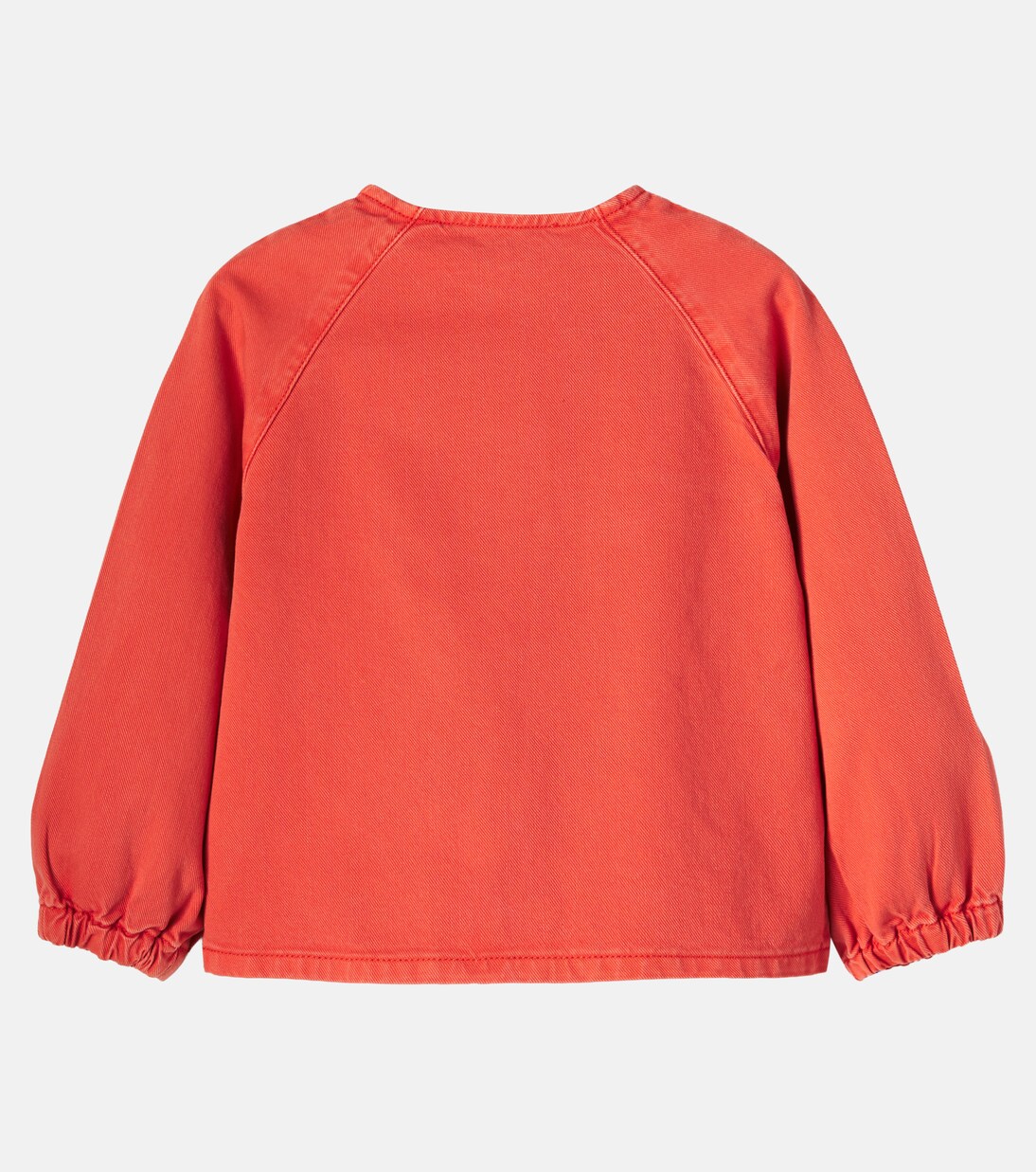 Floral-appliqué denim jacket | Stella McCartney Kids