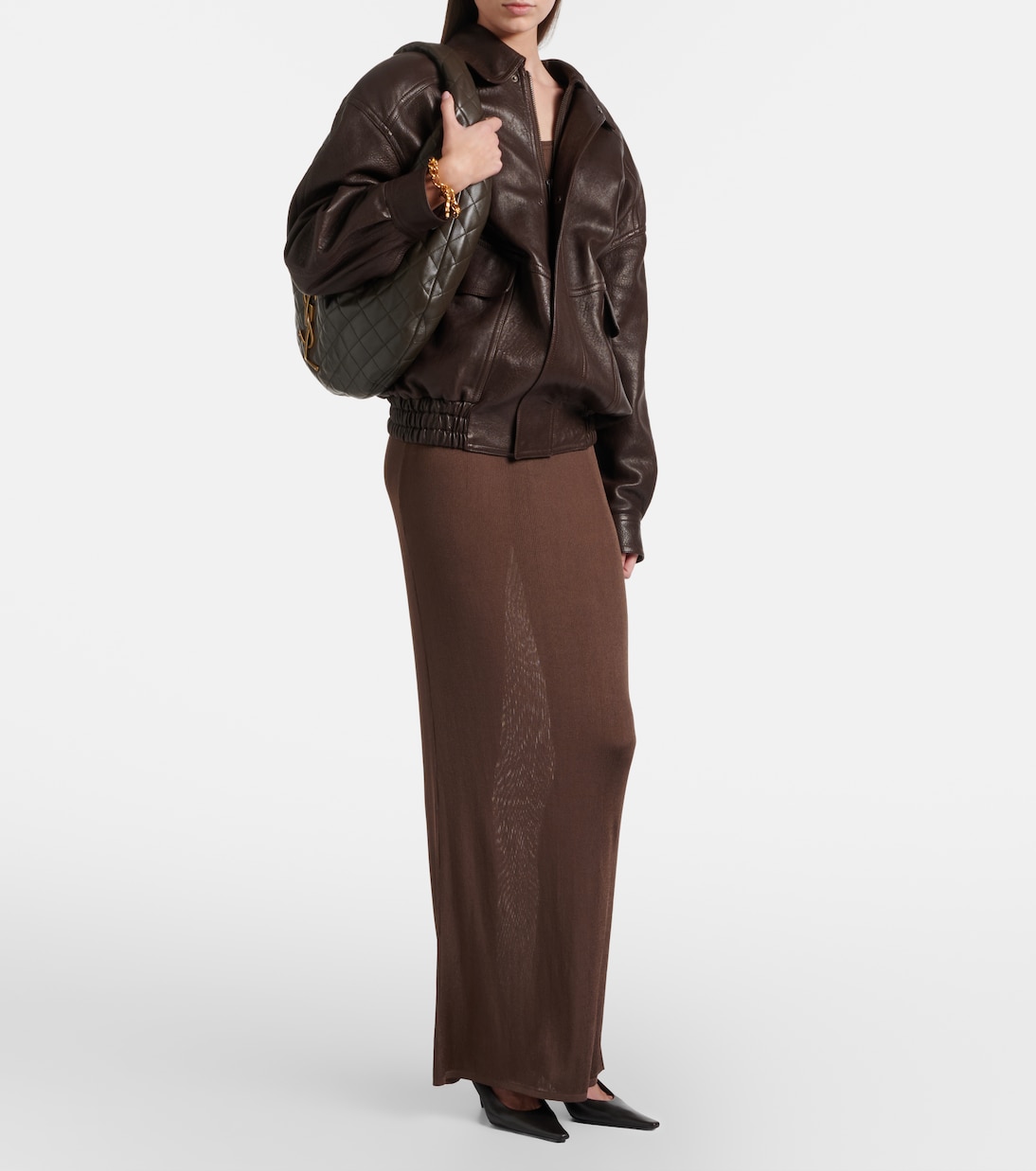 Icare Medium leather shoulder bag | Saint Laurent