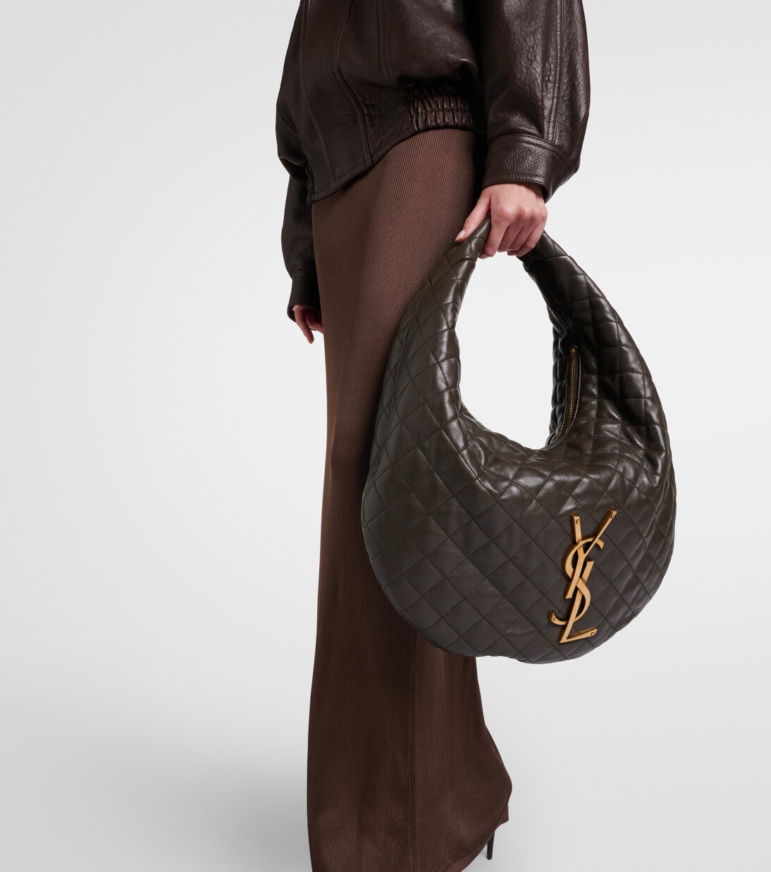 Icare Medium leather shoulder bag | Saint Laurent