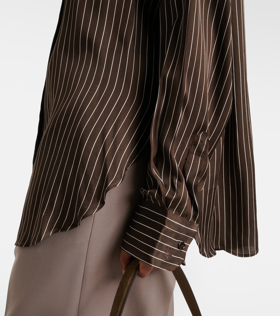 Chemise en satin Peri | The Frankie Shop