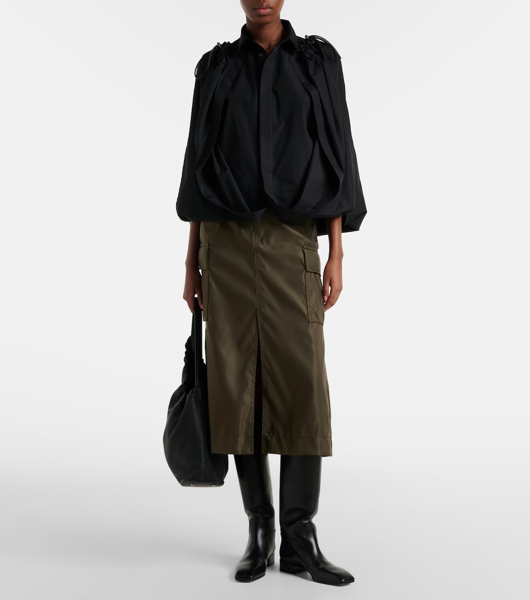 Gathered shirt | Sacai