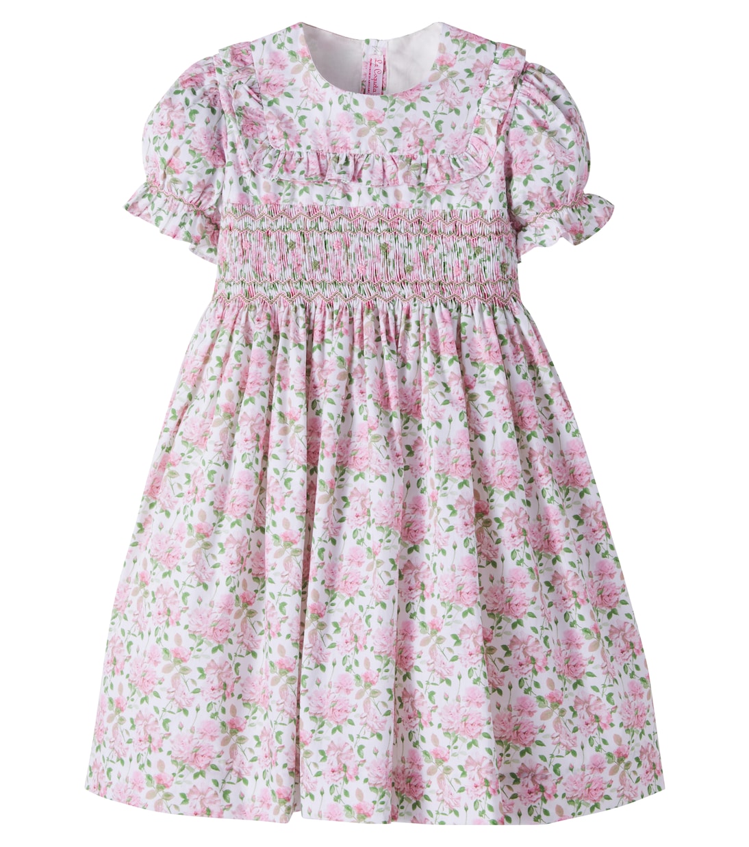 Silvana floral cotton dress | La Coqueta