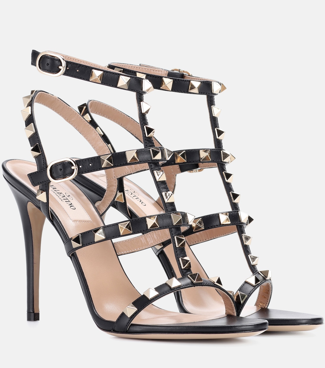 Rockstud leather sandals | Valentino Garavani