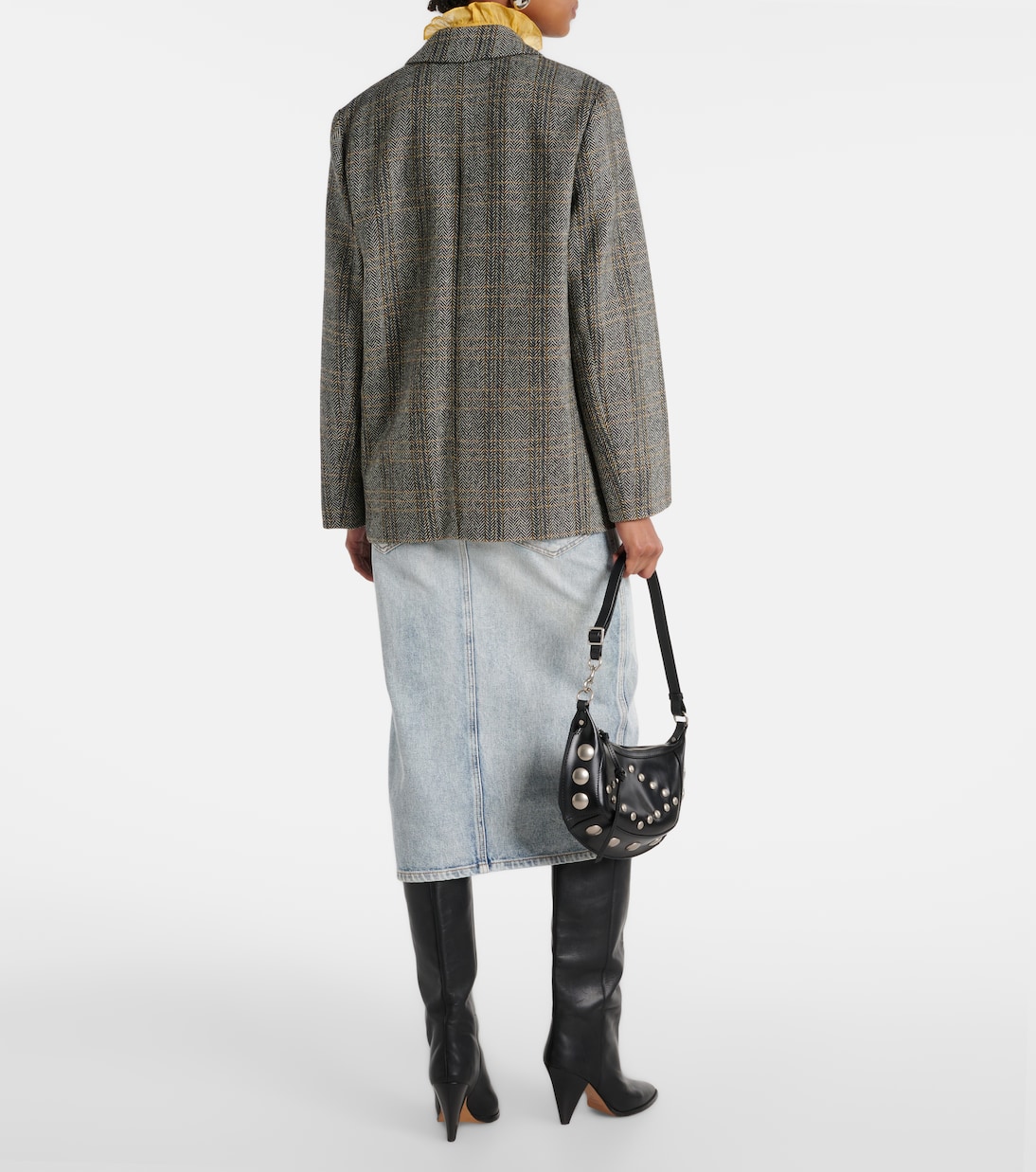 Charly checked wool blazer | Marant Etoile