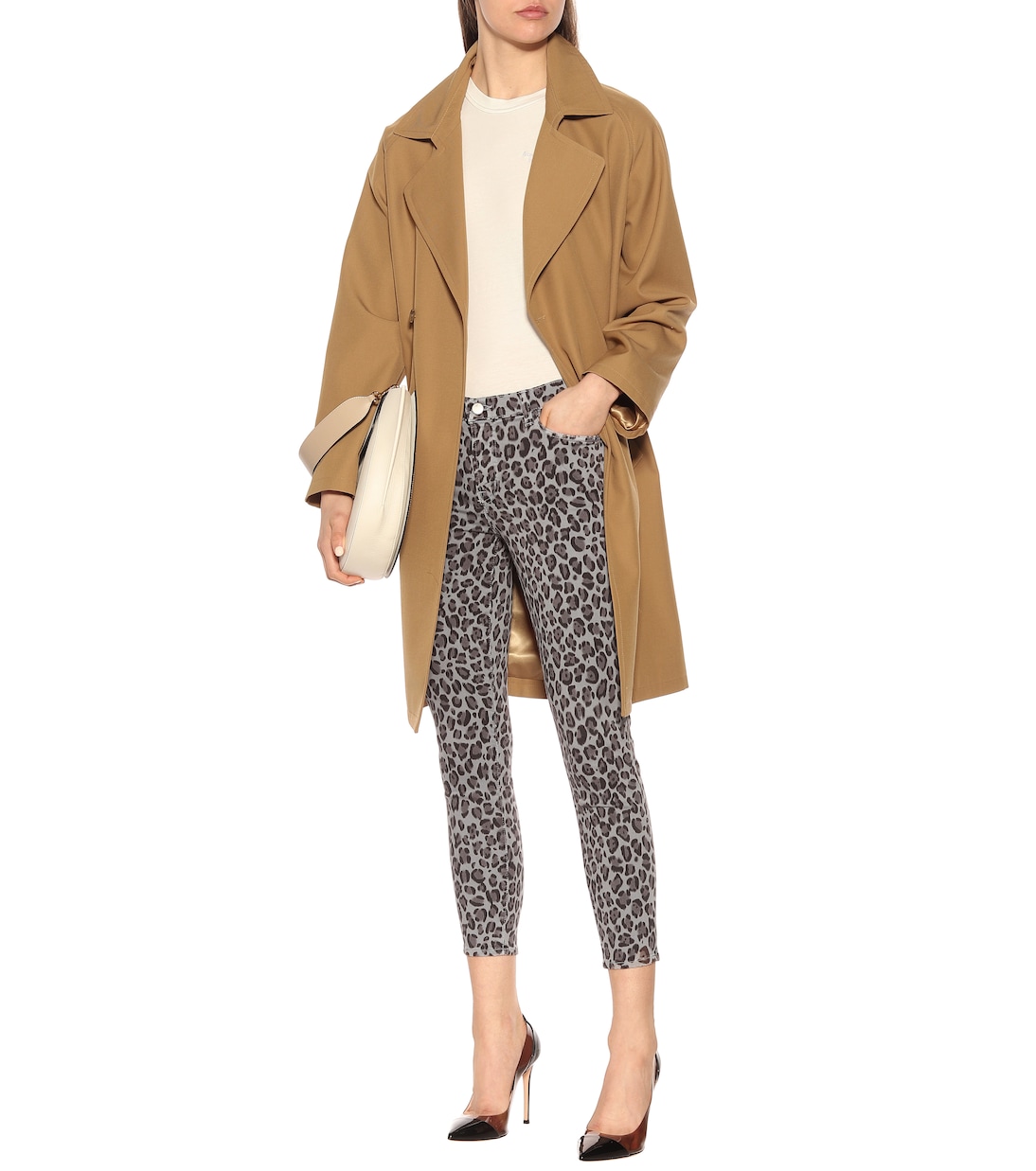 835 cropped mid-rise skinny jeans | J Brand