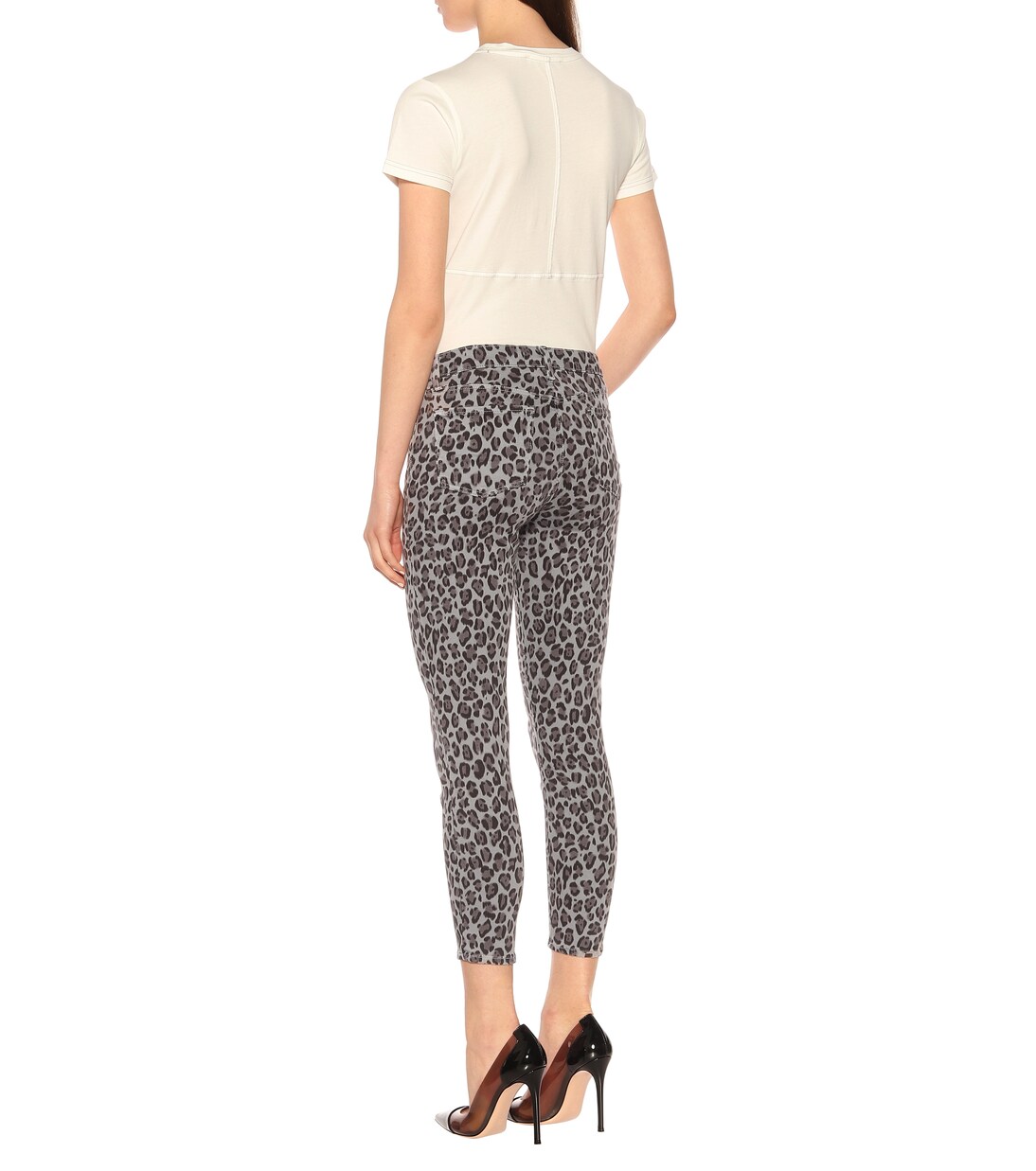 835 cropped mid-rise skinny jeans | J Brand