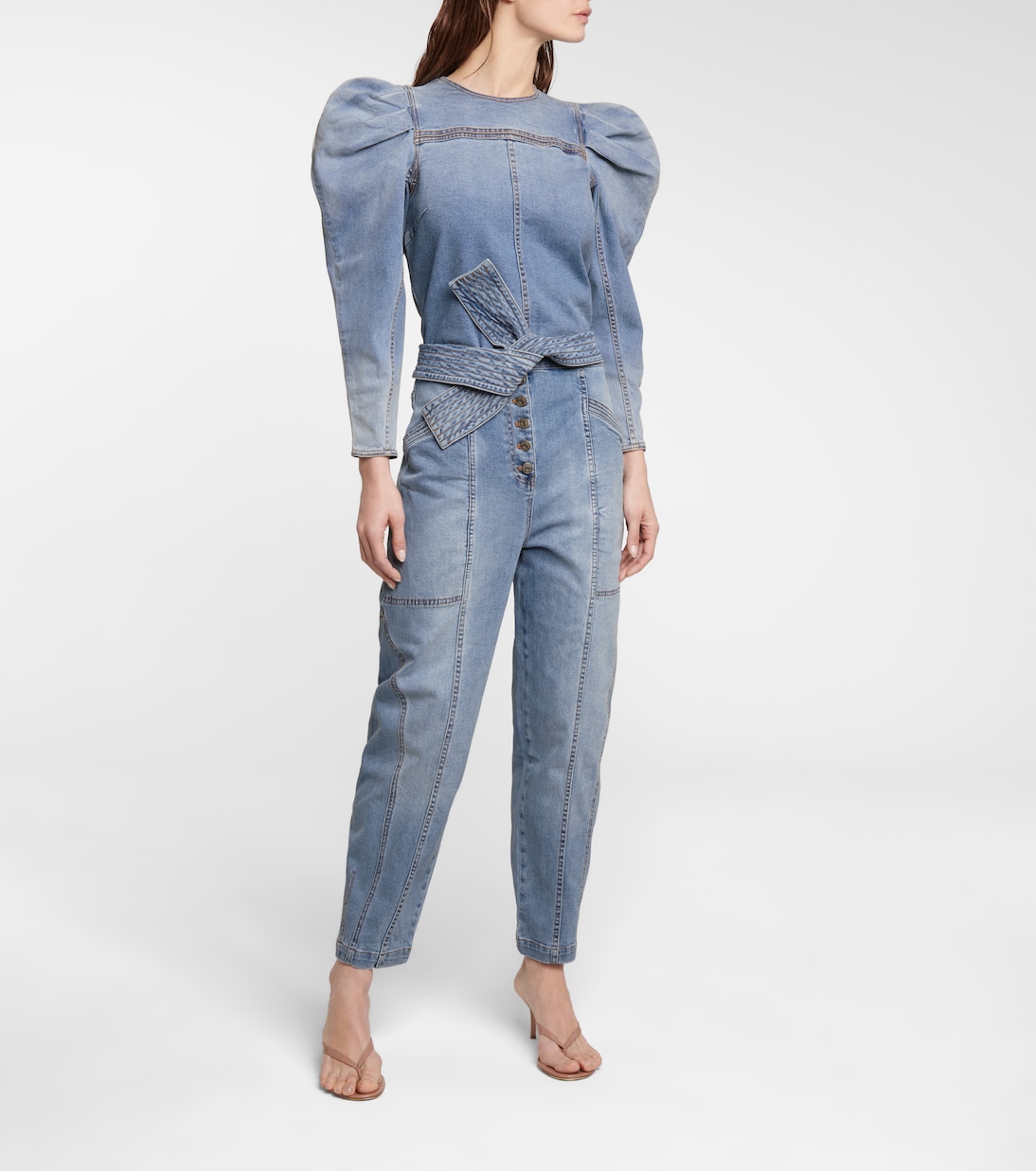 Jeans rectos Otto de tiro alto | Ulla Johnson