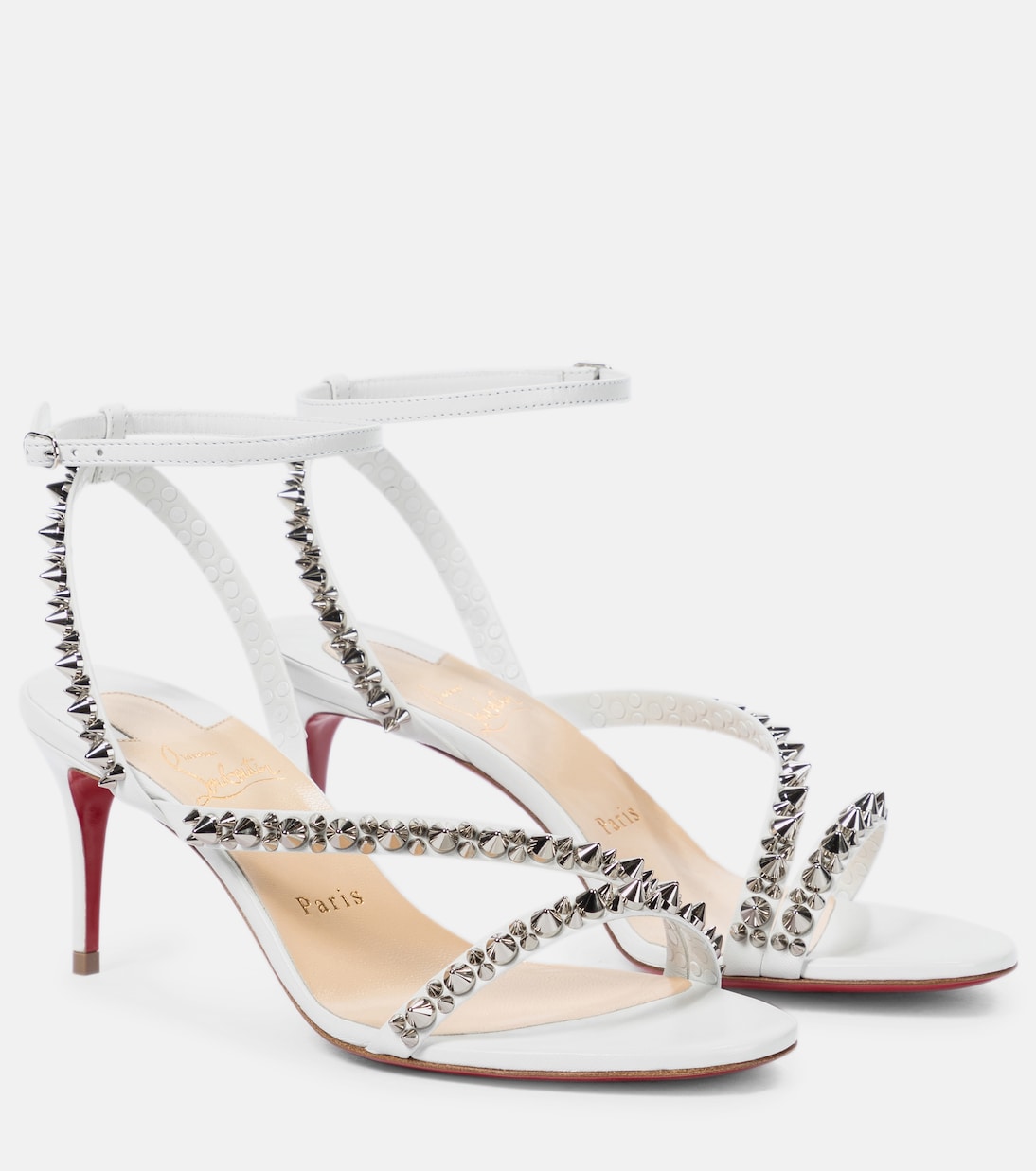 Sandalen Mafaldina Spikes 70 aus Leder | Christian Louboutin