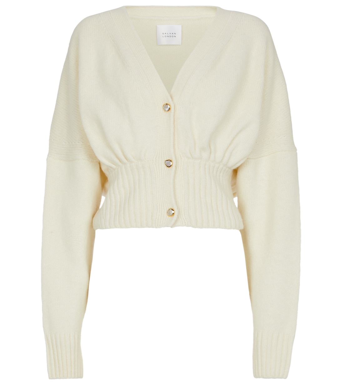 Luna wool and cashmere-blend cardigan | Galvan