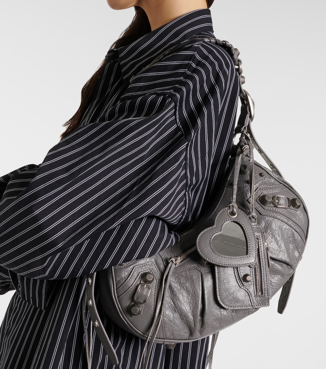 Schultertasche Le Cagole Small aus Leder | Balenciaga