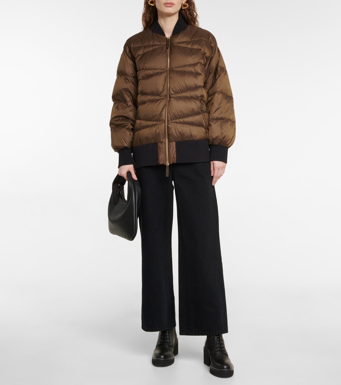 Bomber Jackson de plumas | Khaite