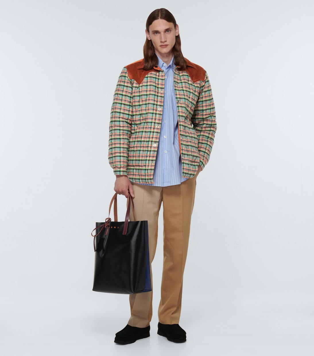 Reversible checked jacket | Marni
