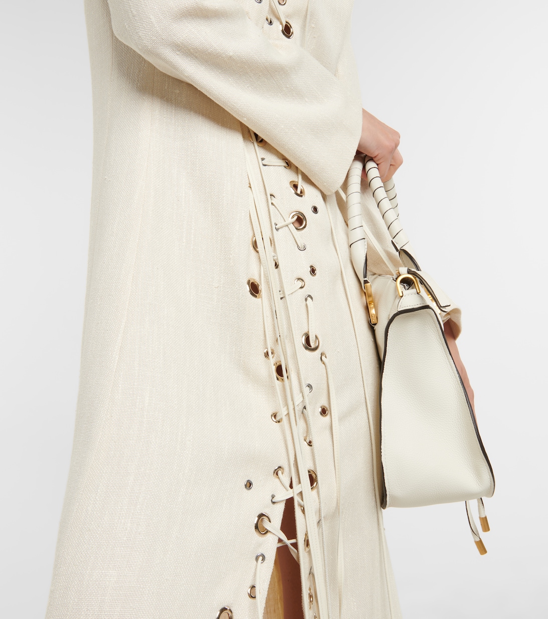 Robe longue en soie mélangée | Chloé