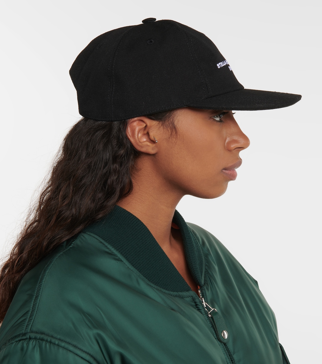 Gorra de algodón con logo | Stella McCartney
