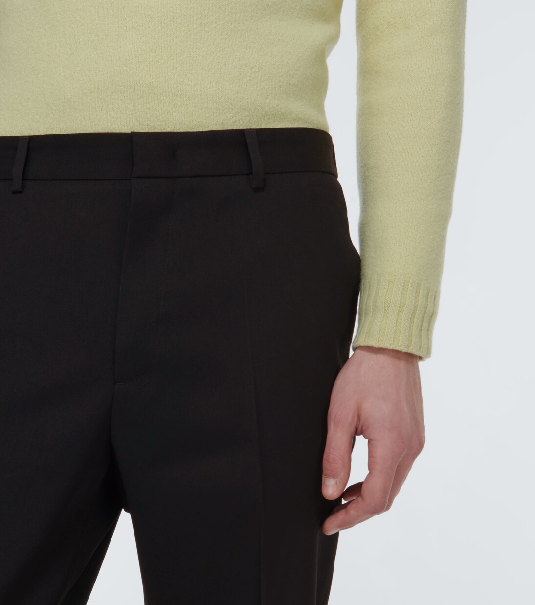 Slim virgin wool pants | Jil Sander