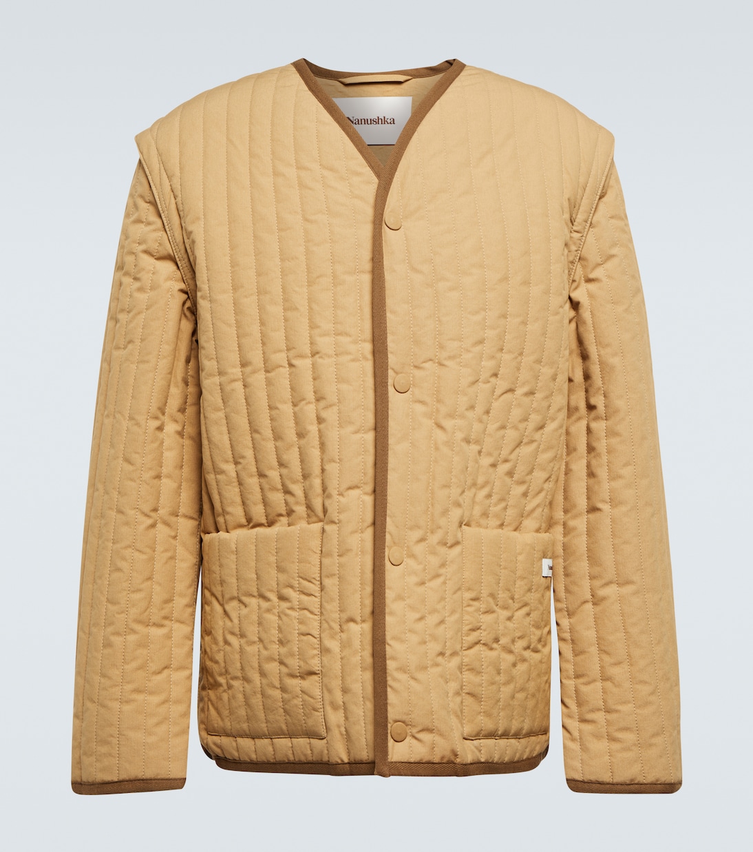 Chaqueta Loris de algodón acolchada | Nanushka