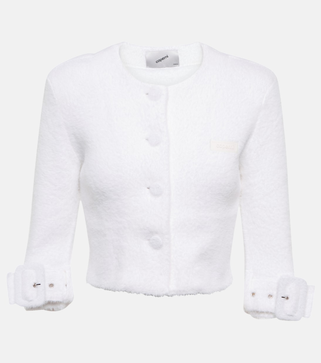 Buckle-embellished cardigan | Coperni