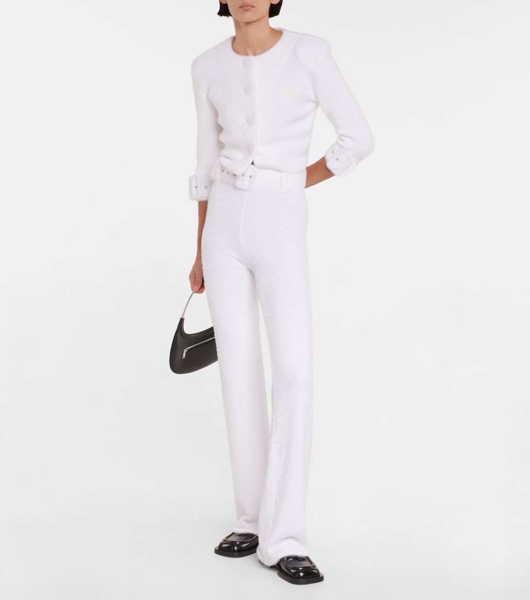Buckle-embellished cardigan | Coperni
