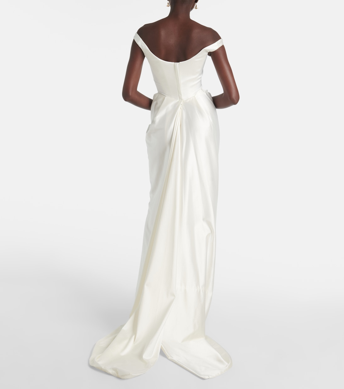 Bridal - Abito lungo Camille in raso | Vivienne Westwood