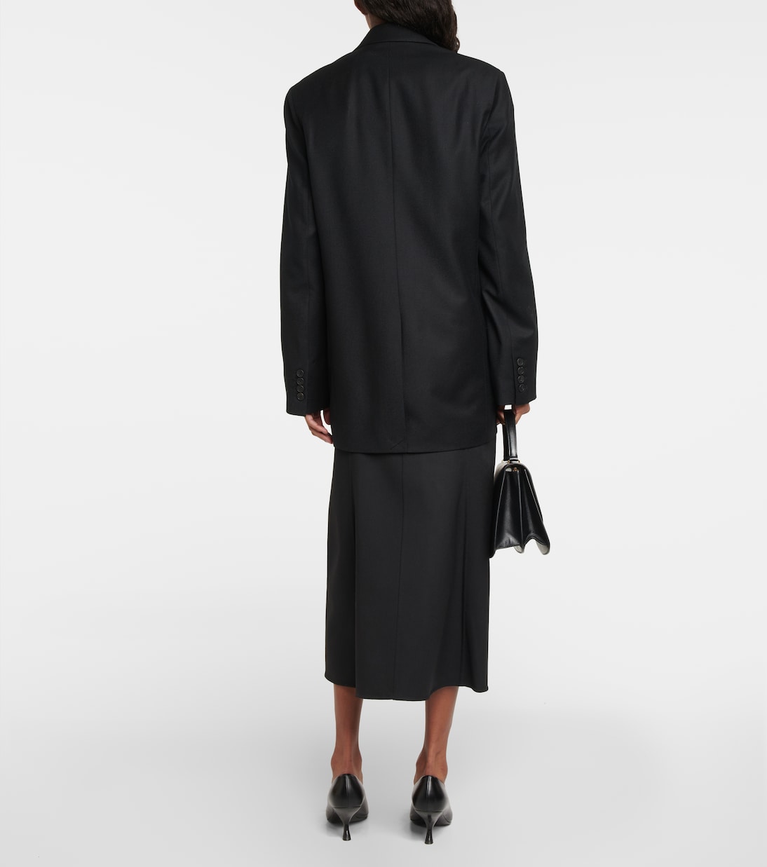 Blazer Dustina in lana vergine | The Row