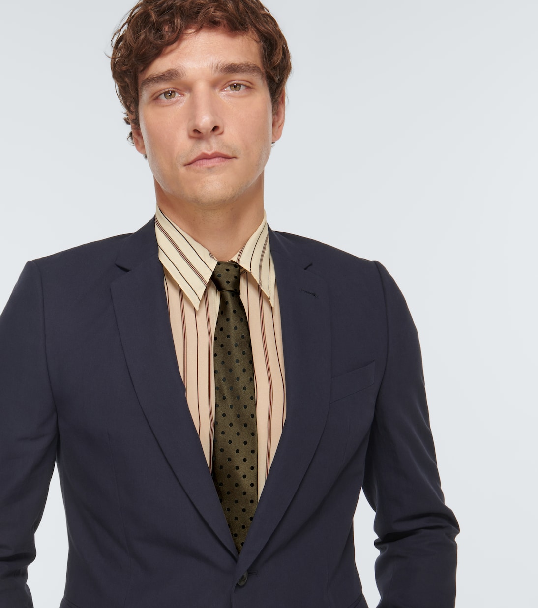Cravatta in seta a pois | Dries Van Noten