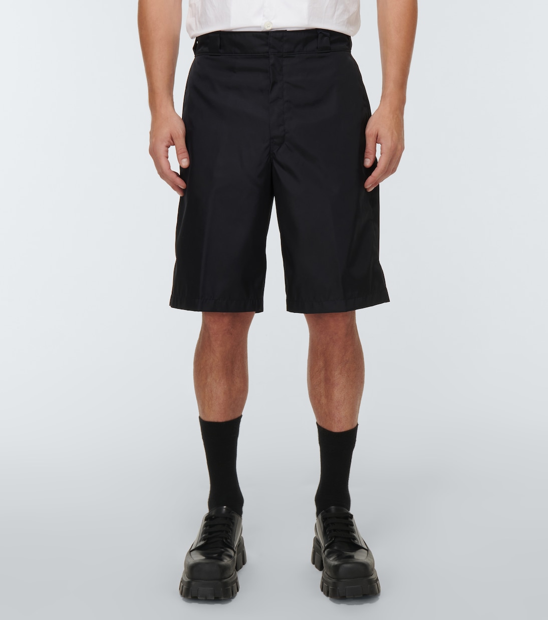 Bermuda-Shorts aus Re-Nylon | Prada