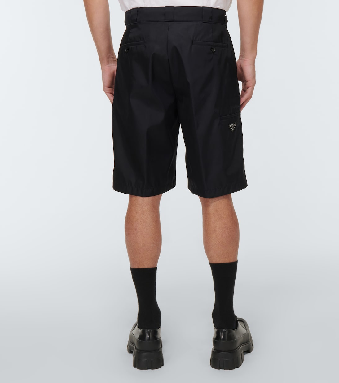 Bermuda-Shorts aus Re-Nylon | Prada