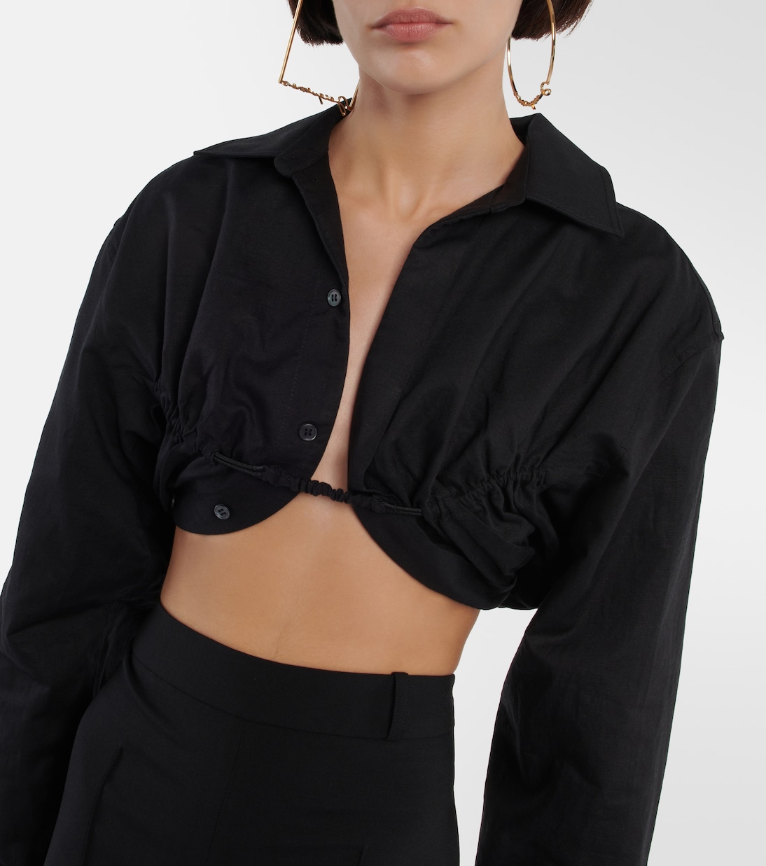 La Chemise Machou cotton and linen shirt | Jacquemus