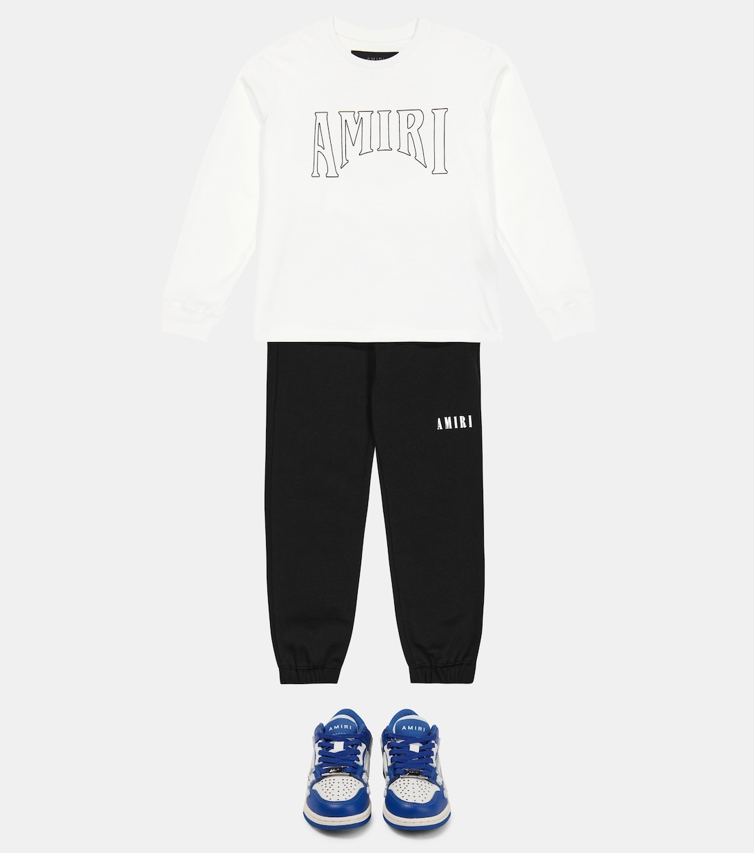 Baskets Skel en cuir | Amiri Kids