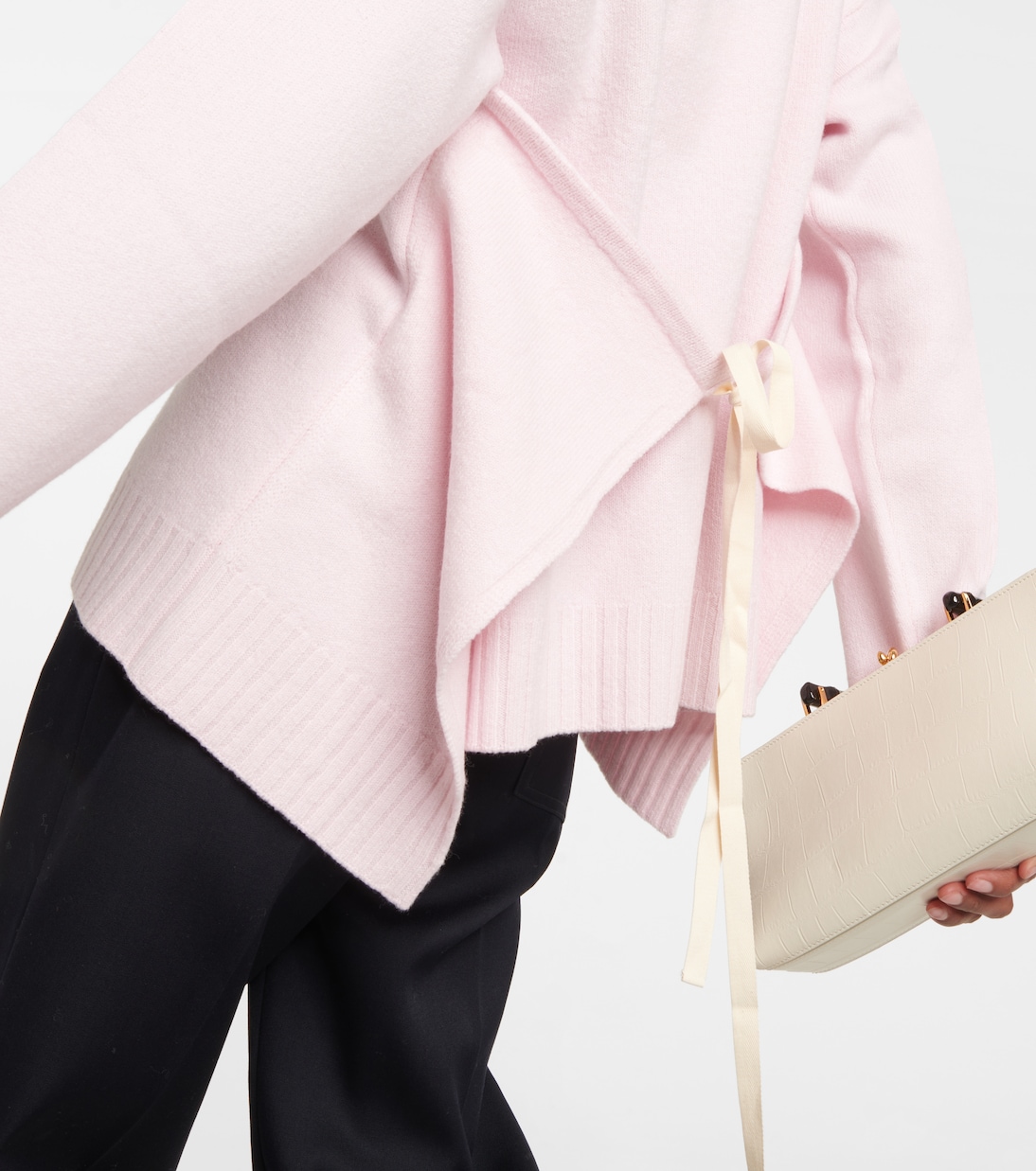 Jersey en punto acanalado de lana | Jil Sander