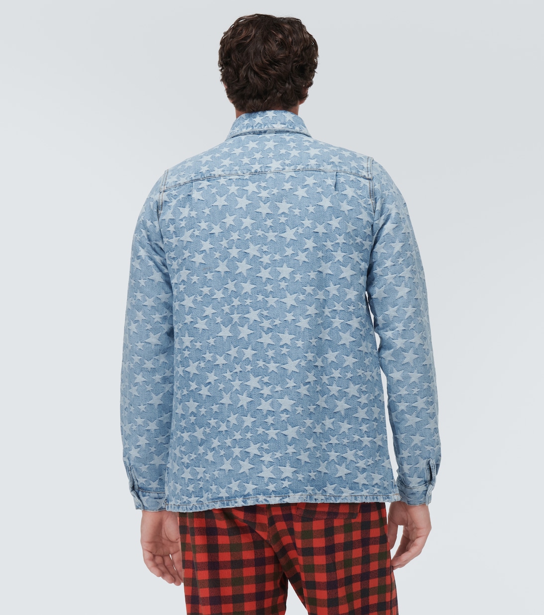 Hemdjacke aus Jacquard-Denim | ERL