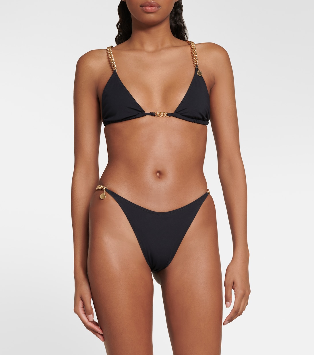 Chain-trimmed bikini bottoms | Stella McCartney