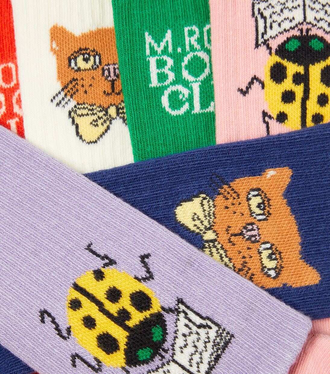 Jacquard set of 6 pairs of socks | Mini Rodini
