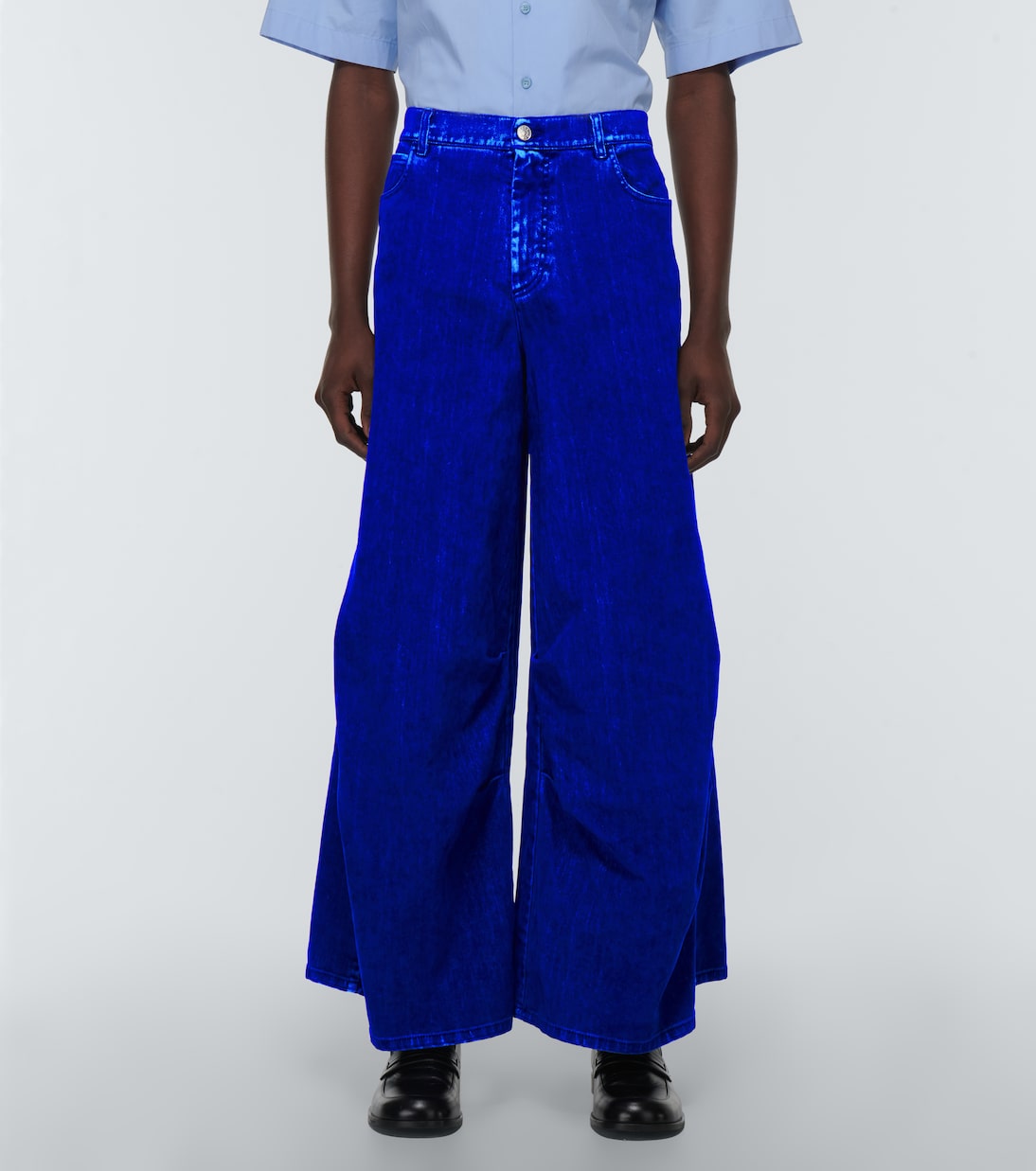 Jeans anchos de tiro medio | Marni
