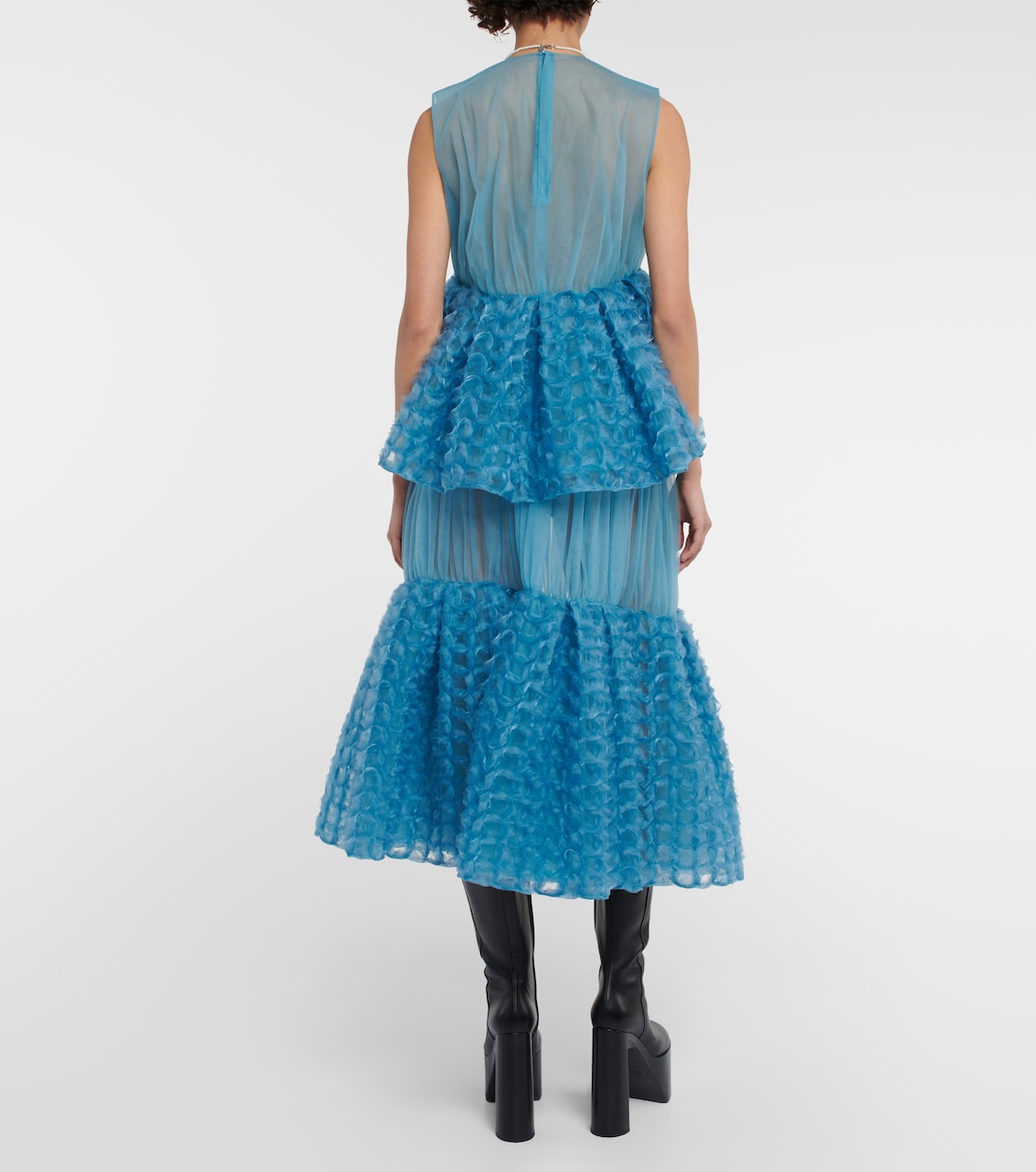 Top aus Tüll | Noir Kei Ninomiya