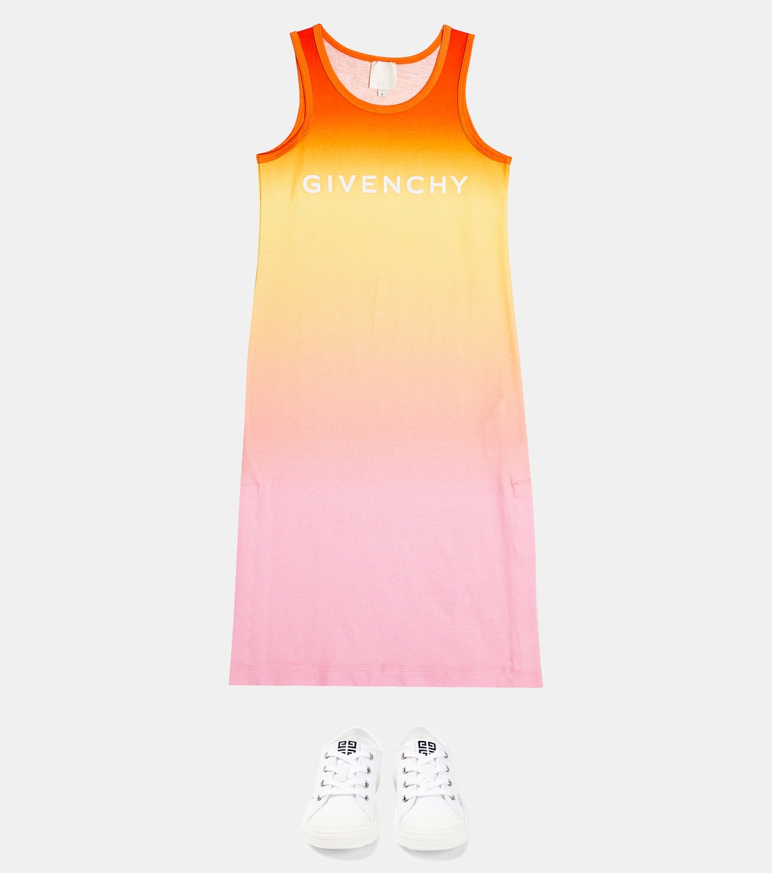 Sneakers basse in canvas con logo | Givenchy Kids