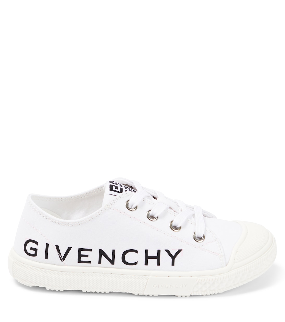 Sneakers basse in canvas con logo | Givenchy Kids