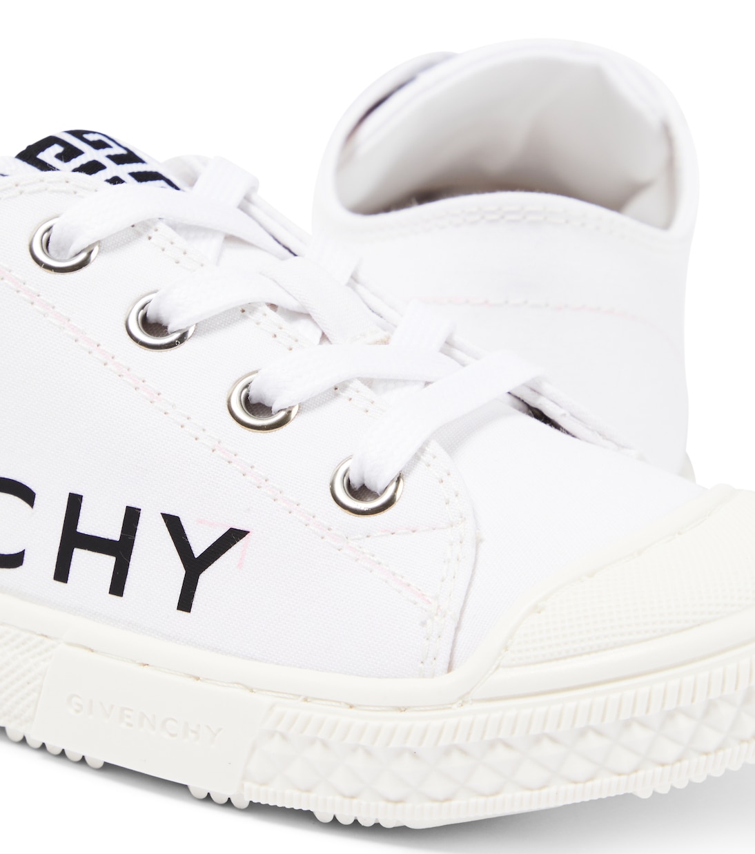 Sneakers basse in canvas con logo | Givenchy Kids