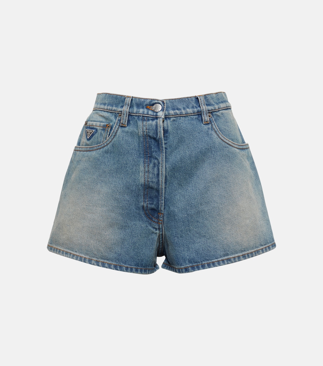 Jeansshorts in Blau Prada Mytheresa