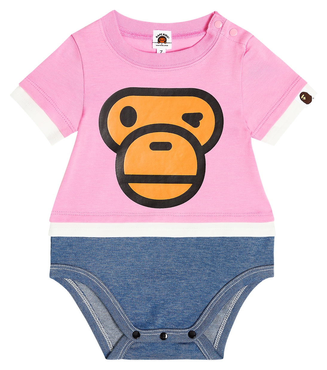 Bébé – Body Baby Milo® imprimé en coton mélangé | BAPE Kids