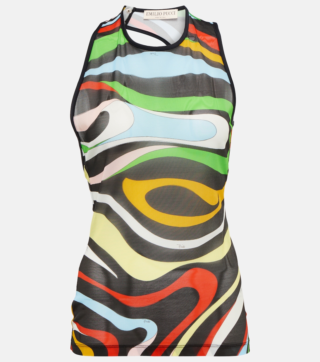 Marmo jersey tank top | Pucci