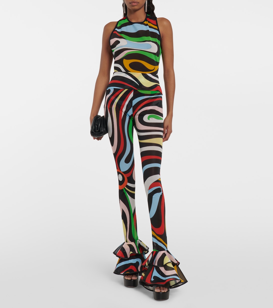 Marmo jersey tank top | Pucci