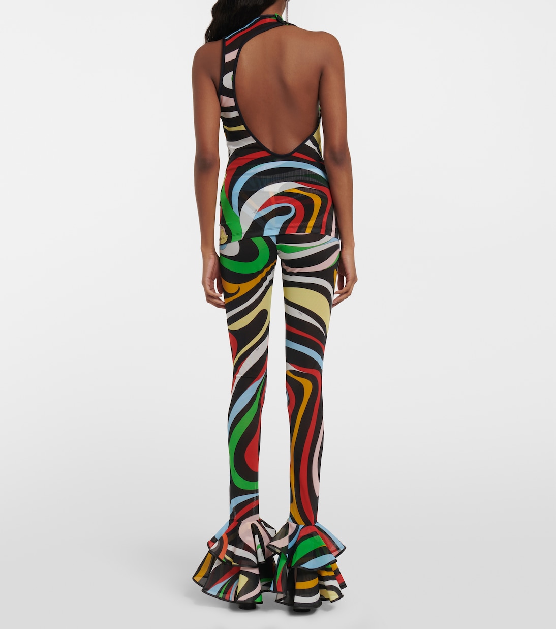 Marmo jersey tank top | Pucci