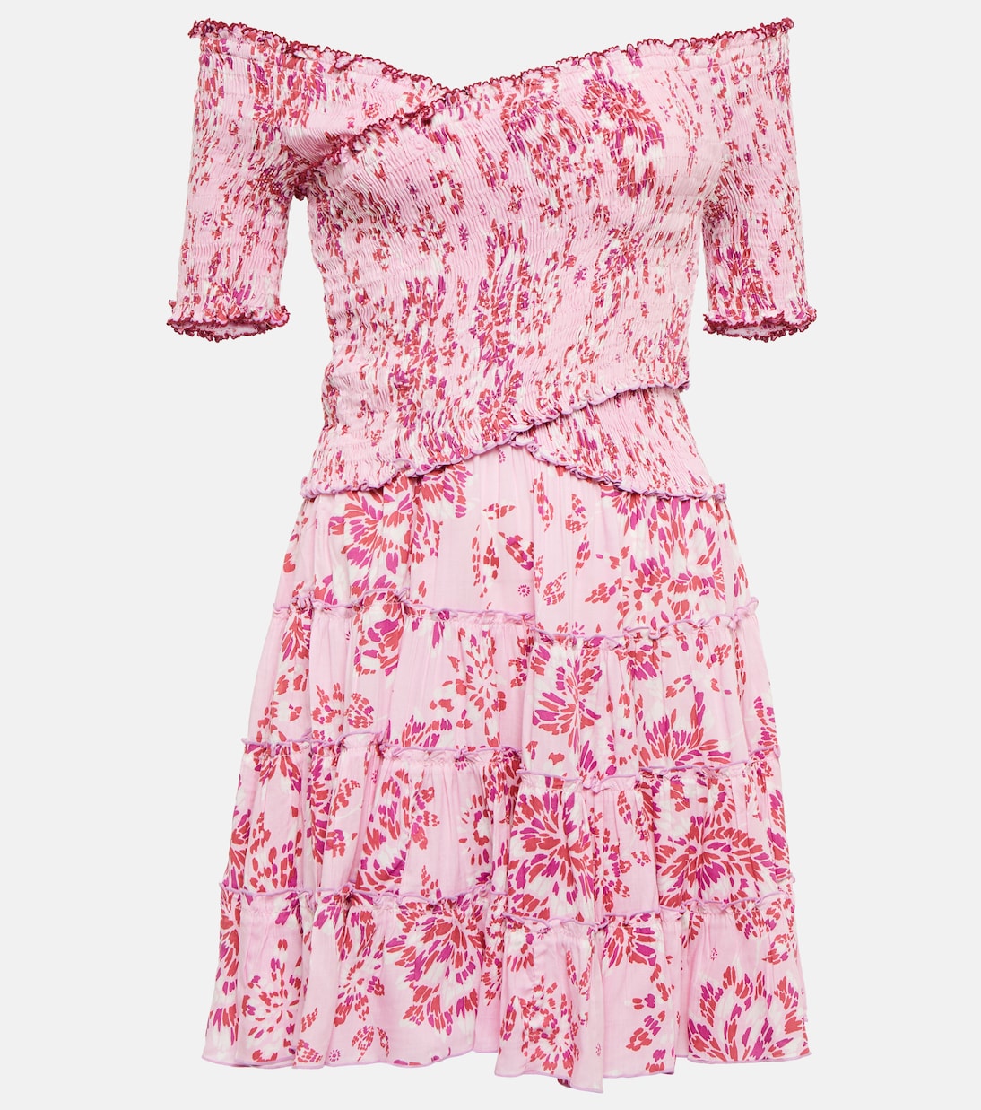Soledad printed minidress | Poupette St Barth